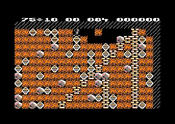 Boulder Dash (UK) (1985) screen shot game playing